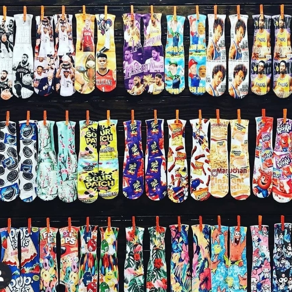 Custom Socks (Any Pre-Made Design)